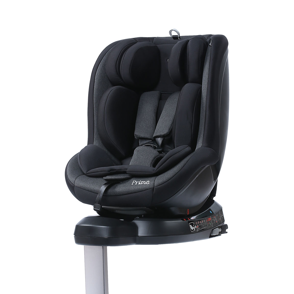 iSafety! Prime iSize 0-4 Zwart - Titaniumbaby